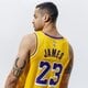 pánská košile JORDAN TOP LAKERS JAMES SWINGMAN ICON 2020 NBA cw3669-734 barva žlutá