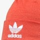 dětská čepice ADIDAS ČEPICE ZIMNÍ TREFOIL BEANIE dh4297 barva oranžová