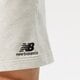 dámské kraťasy NEW BALANCE ŠORTKY  NB ESSENTIALS UNI-SSENTIALS FLEECE SHORT us21500sah barva šedá