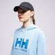 dámská mikina HELLY HANSEN MIKINA S KAPUCÍ W HH LOGO HOODIE 33978627 barva modrá