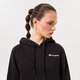 dámská mikina CHAMPION MIKINA S KAPUCÍ HOODED SWEATSHIRT 115395kk001 barva černá