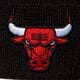 dětská čepice NEW ERA ČEPICE ZIMNÍ ESSENTIAL CUFF KNIT BULLS CHICAGO BULLS 12156075 barva černá