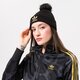 dětská čepice ADIDAS ČEPICE W FUR POM BEANI h35531 barva černá