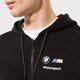 Přechodná bunda pánská (podzimní, jarní) PUMA BUNDA PRZEJŚCIOWA BMW MMS HDD SWEAT JACKET 535864-01 barva černá