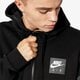 pánská mikina NIKE MIKINA M NSW NIKE AIR HOODIE FZ FLC 928629-010 barva černá