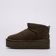 dámské boty casual UGG CLASSIC ULTRA MINI PLATFORM 1135092-bcdr barva hnědá