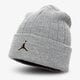 dětská čepice JORDAN ČEPICE ZIMNÍ JORDAN BEANIE CUFFED INGOT ci3912-091 barva béžová