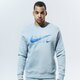 pánská mikina NIKE MIKINA M NSW CREW PRNT PACK BB dd9699-077 barva šedá