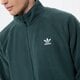 pánská mikina ADIDAS FLEECE MIKINA TREFOIL FZ TEDD hk7297 barva zelená