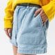 dámské kraťasy LEVI'S ŠORTKY  HIGH WAIST A LINE SHORT a0973-0001 barva modrá