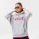 dámská mikina PUMA MIKINA S KAPUCÍ PUMA X VOGUE OVERSIZED HOODIE TR 536691-04 barva šedá