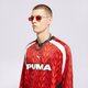 pánské tričko PUMA TRIČKO FOOTBALL JERSEY LONGSLEEVE 627543 13 barva červená