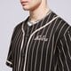 pánské tričko NEW ERA TRIČKO NE PINSTRIPE JERSEY NONE 60435420 barva černá