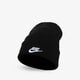 dětská čepice NIKE ČEPICE ZIMNÍ U NSW BEANIE UTILITY FUTURA dj6224-010 barva černá