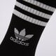 dámské ponožky ADIDAS PONOŽKY CREW SOCK 3STR il5022 barva černá