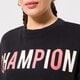 dámské tričko CHAMPION TRIČKO CREWNECK TRIČKO 115994kk001 barva černá