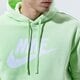 pánská mikina NIKE MIKINA SPORTSWEAR CLUB FLEECE bv2973-383 barva zelená