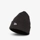 dětská čepice NEW ERA ČEPICE ZIMNÍ CUFF KNIT BLK NEW ERA BLK 12134752 barva černá