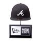 dětská kšiltovka NEW ERA ČEPICE MLB BASIC ATLANTA BRAVES 10047487 barva černá