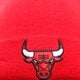 pánská čepice NEW ERA ČEPICE ZIMNÍ CUFF KNIT BULLS CHICAGO BULLS 11794613 barva červená