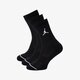 dámské ponožky JORDAN PONOŽKY 3 PACK CREW SOCKS CREW SOCKS (3 PACK) sx5545-013 barva černá