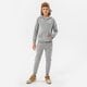 dětská mikina ADIDAS MIKINA S KAPUCÍ HOODIE BOY h32353 barva šedá