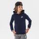 dětská mikina NIKE FRANCHISE OVERHEAD HOODIE JUNIOR BOY bv3757-410 barva tmavomodrá