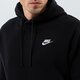 pánská mikina NIKE MIKINA S KAPUCÍ SPORTSWEAR CLUB FLEECE bv2654-010 barva černá