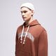 pánská mikina CHAMPION MIKINA S KAPUCÍ HOODED SWEATSHIRT 219174ms534 barva hnědá