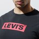 pánské tričko LEVI'S TRIČKO RELAXED LS GRAPHIC TEE 16139-0042 barva černá