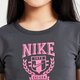 dětské tričko NIKE TRIČKO G NSW TREND BABY TEE GIRL fv5308-060 barva šedá