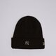 pánská čepice NEW ERA ČEPICE METALLIC BEANIE NYY NEW YORK YANKEES BLK 60565222 barva černá