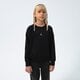 dětská mikina JORDAN MIKINA ESSENTIALS CREW GIRL 45a859-023 barva černá