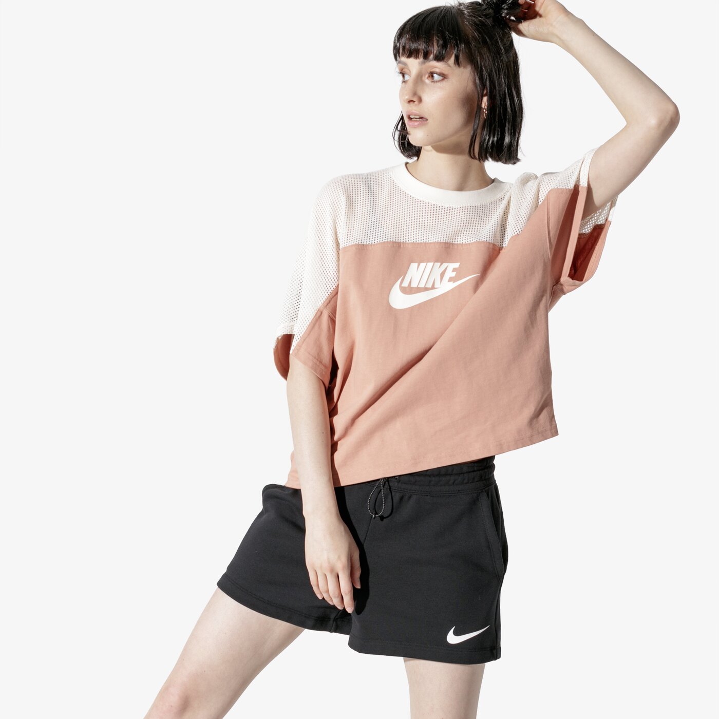NIKE TRIČKO SS W NSW TOP SS MESH NIKE TRIČKO SS W NSW TOP SS MESH