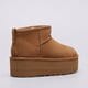 dámské boty casual UGG CLASSIC ULTRA MINI PLATFORM 1135092-che barva hnědá