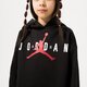 dětská mikina JORDAN MIKINA S KAPUCÍ JUMPMAN SUSTAINABLE GIRL 45b914-023 barva černá