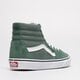 pánské skate boty (skateboardové) VANS SK8 HI vn0a7q5nyqw1 barva zelená