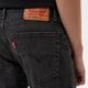 pánské kalhoty LEVI'S KALHOTY  502 TAPER HI BALL 57783-0105 barva černá