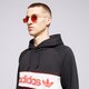 pánská mikina ADIDAS MIKINA S KAPUCÍ NY HOODIE is5733 barva černá