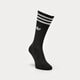 dámské ponožky ADIDAS PONOŽKY 3-PACK SOLID SOCKS HIGH CREW il5015 barva černá