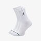 dámské ponožky JORDAN PONOŽKY UNISEX JORDAN JUMPMAN CREW SOCKS (3 PACK) sx5545-100 barva bílá