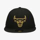 pánská kšiltovka NEW ERA ČEPICE METALLIC LOGO 950 BULLS CHICAGO BULLS BLK 60222304 barva černá