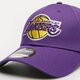 pánská kšiltovka NEW ERA ČEPICE TEAM SIDE PATCH 940 LAKERS LOS ANGELES LAKERS 60298794 barva fialová