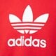 dětská mikina ADIDAS MIKINA S KAPUCÍ CROPPED HOODIE ic3097 barva červená