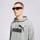 pánská mikina PUMA MIKINA ESS BIG LOGO HOODIE 58668803 barva šedá