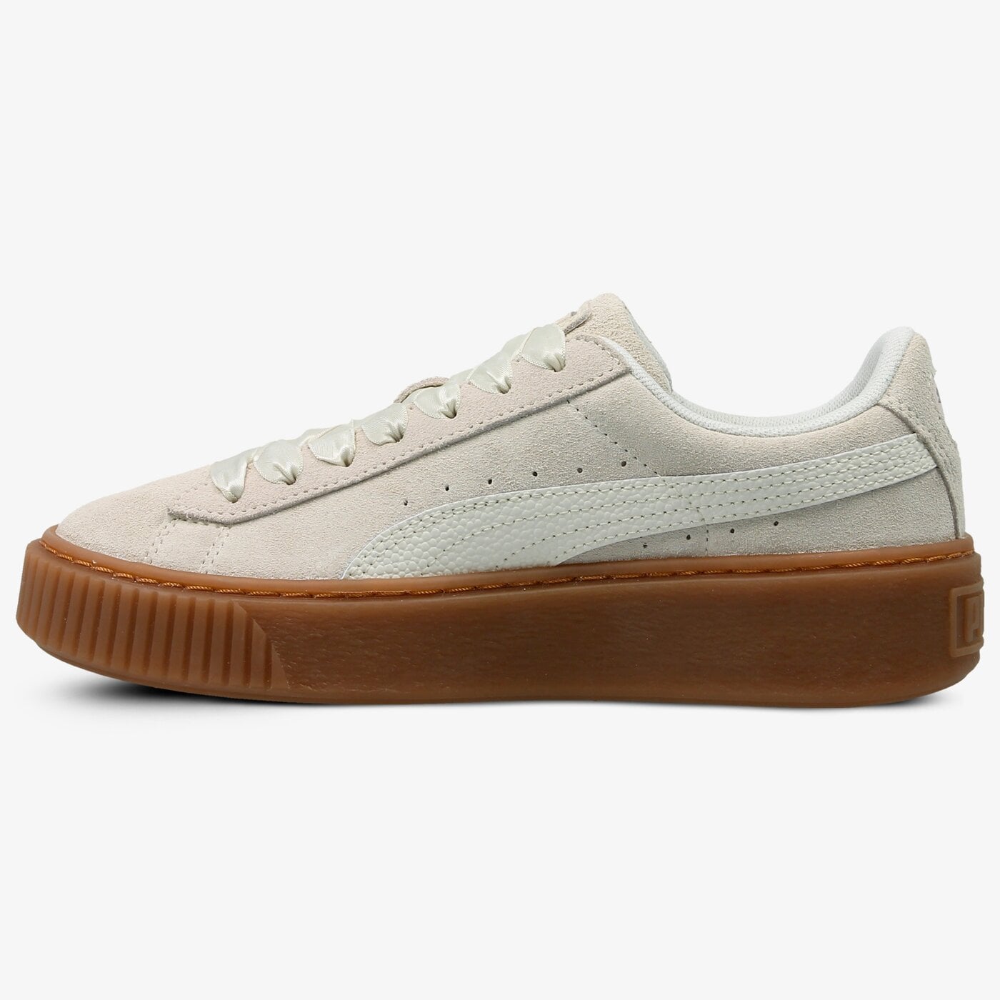 puma womens suede platform bubble trainers bungee cord