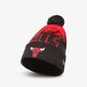 pánská čepice NEW ERA NBA CHICAGO BULLS POM BEANIE HAT CHICAGO BULLS OTC 12122723 barva černá