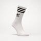 dámské ponožky ADIDAS PONOŽKY 3-PACK SOCKS CREW il5026 barva bílá