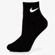 dámské ponožky NIKE PONOŽKY 3PPK QUARTER BLACK sx47060-010 barva černá