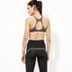 dámský top SHOCK ABSORBER BRA ACTIVE ZIPP ED PLUNGE s00bw04n barva šedá